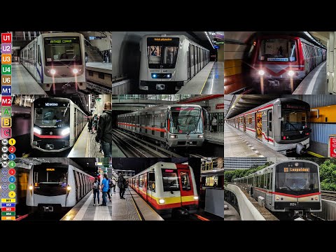 🇪🇺 All the Metros in Central Europe - All the Lines (2024) (4K)