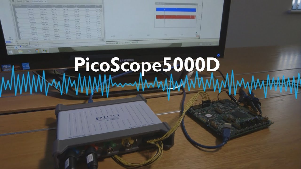 PicoScope 5000D Series: Flexible Resolution MSO