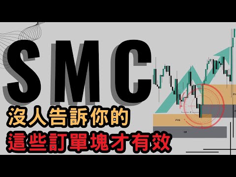 如何識別最有效的訂單塊 99%的人都忽略的關鍵 別再被市場騙了！