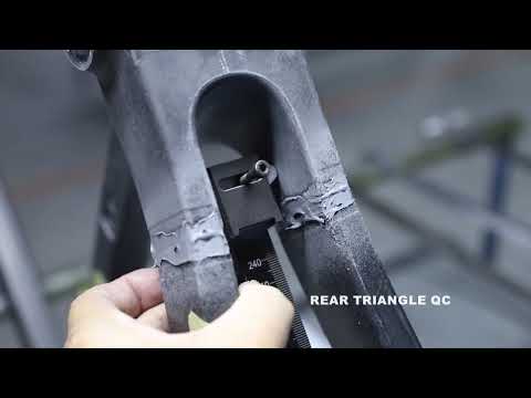 How To Manufacture Carbon Road Disc Frame ICAN A9 Frame#icancycling #a9