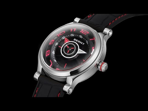 BERNY 2024 New Original Design Mechanical Watch! Ultimate Racing Style Sapphire 5ATM - AM053VM