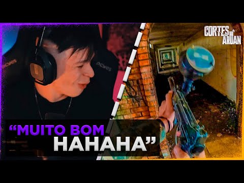 ARUAN REAGE A TODA MINHA EQUIPE FOI ELIMINADA😭 -HuntersWar 3 - Ep 2 (RENATO GARCIA) -Cortes do Aruan