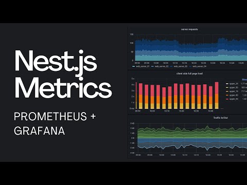 Nest.js Metrics - Prometheus & Grafana Tutorial