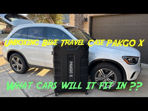 New Topeak Bike Travel Case - PAKGO X Unboxing and car fit