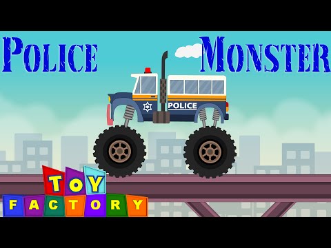 Police cars for kids - Cars for kids - car cartoons for children