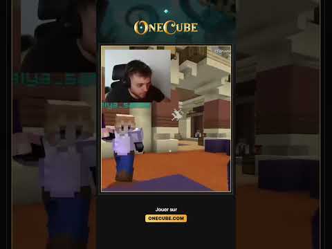 OneCube - Quand BySliDe gagne en Bedwars 🔥 #minecraft #onecube #bedwars #inoxtag