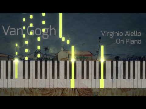 Van Gogh by Virginio Aiello, On Piano - [Piano Tutorial] (Synthesia - SeeMusic)