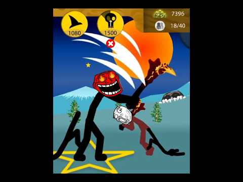 Troll Face is OUT OF CONTROL in Stick War: Legacy! 😈🔥😈