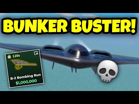 The NEW B-2 Airstrike Is A BUNKER BUSTER... | War Tycoon