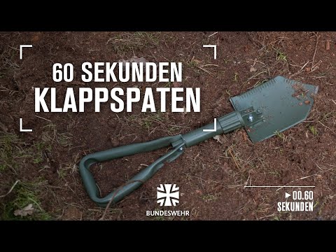 60 Sekunden I Klappspaten I Bundeswehr