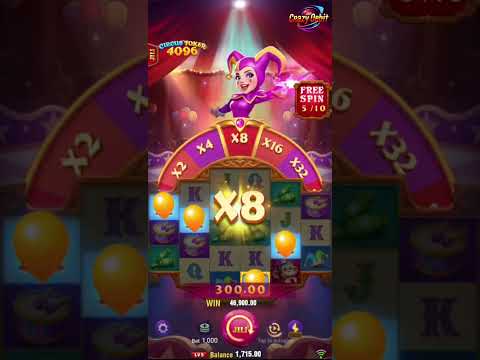 CIRCUS JOKER 4096" Max Spin Gameplay. 