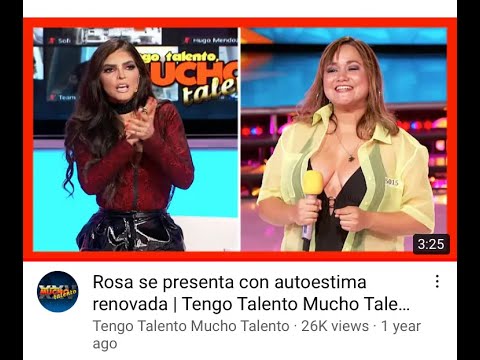 Presentaciones de Rose Rodriguez en Tengo Talento Mucho Talento