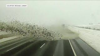 Ohio Turnpike snowplow damages at least 40 vehicles, injures 12