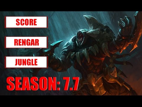KT Rolster Score Play Rengar Jungle Challenger Korean Pro Replay
