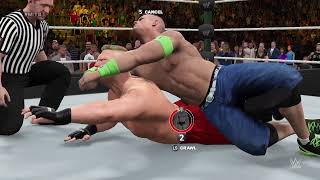 John Cena vs Brock Lesnar - Money in the Bank Full HD Gameplay