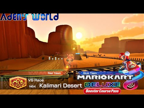 S15 E3 Kalimari Desert! Mario Kart 8 Deluxe - Booster Course Pass DLC!