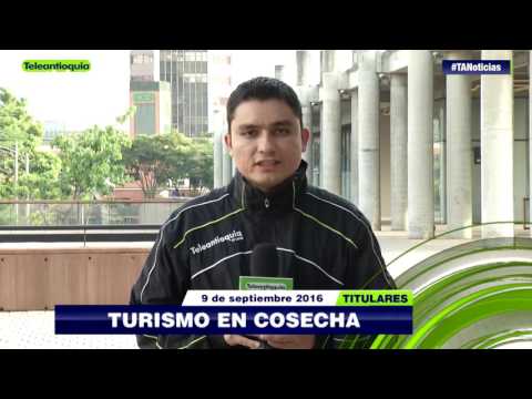 Titulares Viernes 9 De Septiembre 2016 | Teleantioquia Noticias