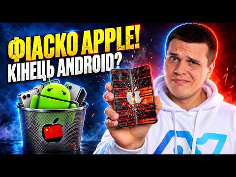 Фіаско Apple з iPhone DUO 🔥 Китайці тікають з Android 😱 Galaxy S27 Ultra ставить РЕКОРД