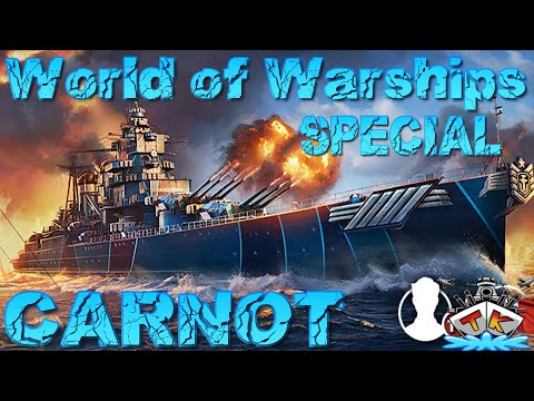 Carnot ist GEIL "T9/FRA/Schlachtkreuzer *1 Stunden Special* in World of Warships auf Deutsch