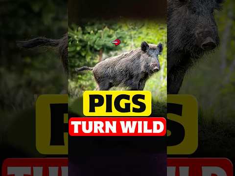 Why pigs turn wild