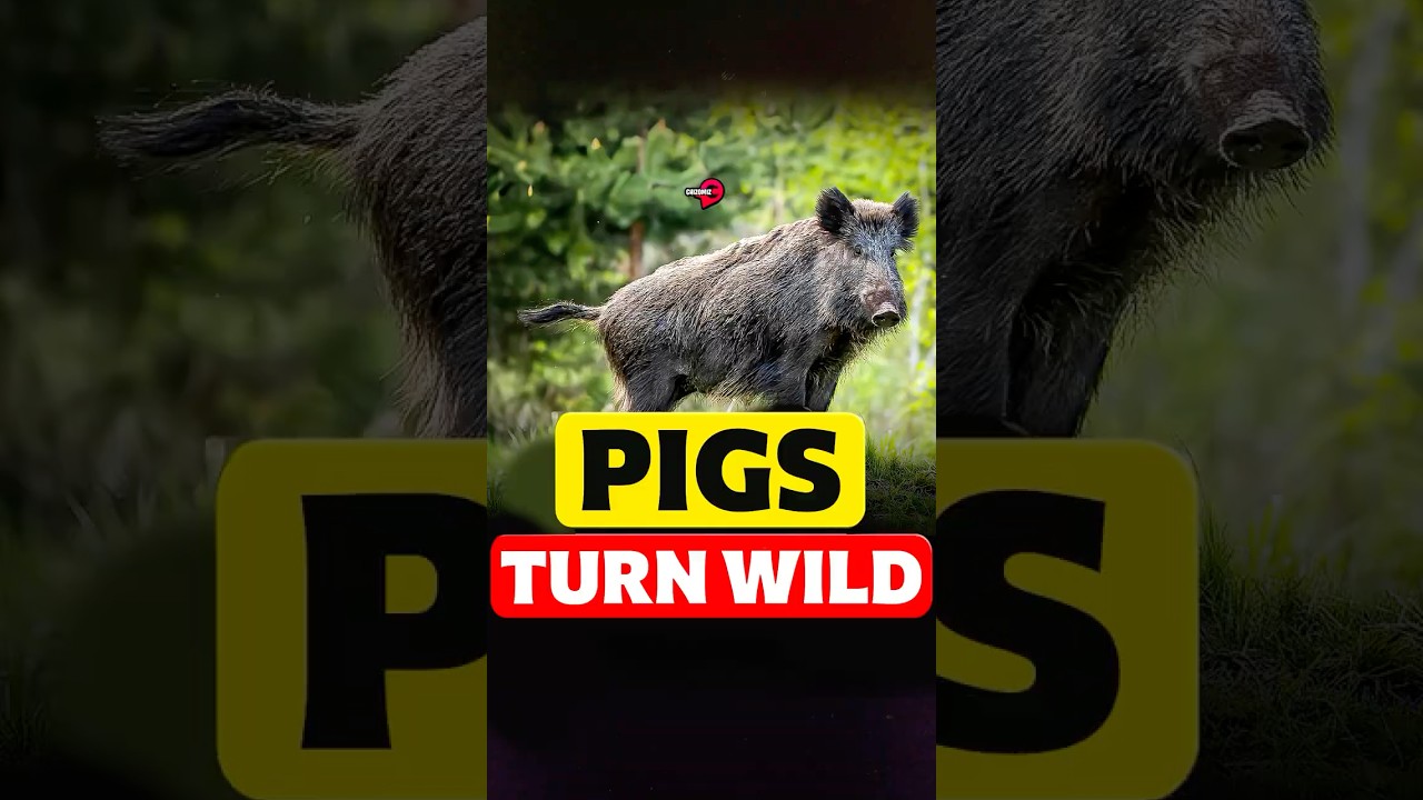 Why pigs turn wild