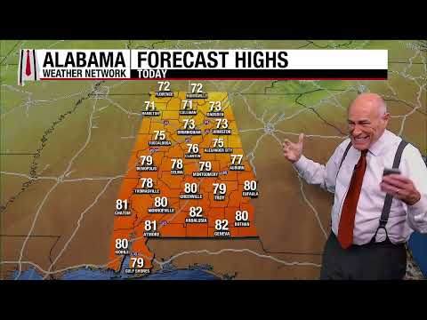 AWN Tuesday 11/25 Morning Statewide Forecast Update from James Spann