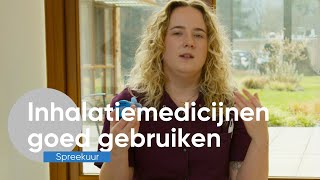 Inhalatiemedicijnen goed gebruiken | Spreekuur bij longverpleegkundige Lisa van Hulzen, Ciro