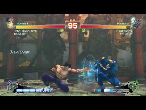 SSF4 - HEBOLIANSOLDIER (Fei Long) VS. HIROPON (Seth)