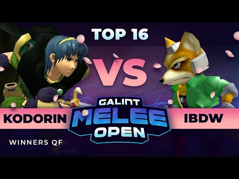 Galint Melee Open: Spring Edition - KoDoRiN (Marth) vs iBDW (Fox) - Top 16 Winners Quarter Final