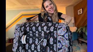 The Best Structured Travel Duffel? Vera Bradley Review