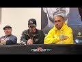 KEITH THURMAN VS JOSESITO LOPEZ - THE FULL POST FIGHT PRESS CONFERENCE VIDEO