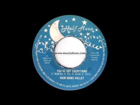 Rain Bows Valley - You've Got Everything [Half Moon] 1982 Sweet Modern Soul 45 Video