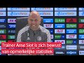 Arne Slot over statistiek Feyenoord: 'Cijfers LIEGEN niet'
