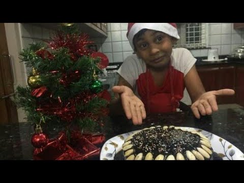 Christmas editions by Goutham Santa & me!❤Yummy Chocolate cake... 😋😋😋