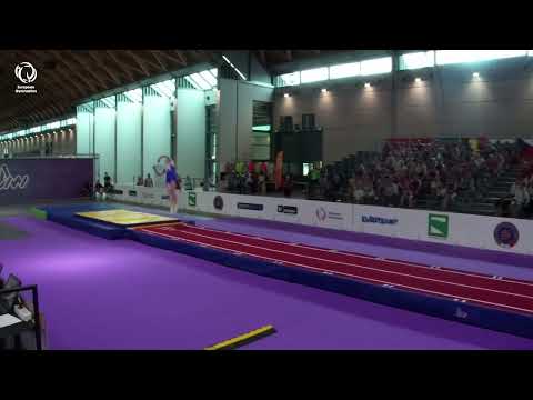 Yevhenii TARASENKO (UKR) - 2022 junior European bronze medallist, Tumbling