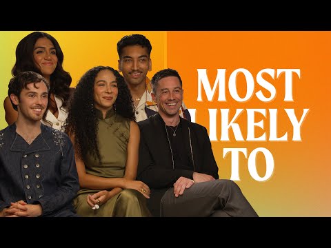 The KAOS cast Talk Greek Mythology and Play Most Likely To | Cosmopolitan UK