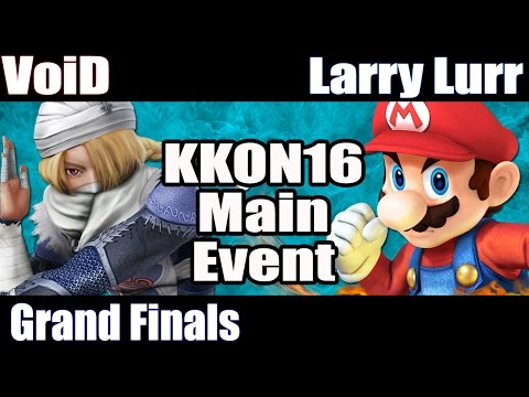 KKON16 Main Event: SSB Wii U - GF - VoiD vs Larry Lurr