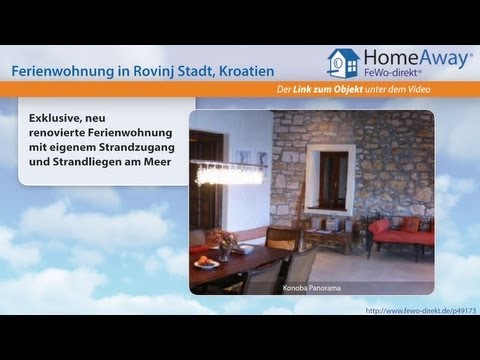 Istrien: Exklusive, neu renovierte Ferienwohnung mit eigenem Strandzugang - FeWo-direkt.de Video