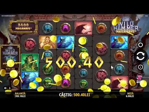 6 x BONUS BUY 450lei Wild Hammer Megaways