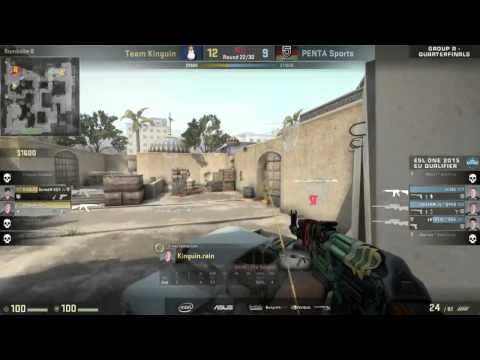 Rain's insane 1 vs 3 clutch ESL One Cologne 2015 Qualifiers