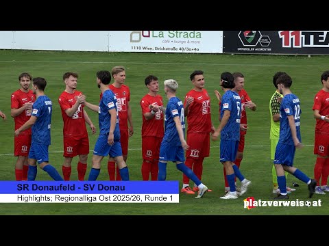 Highlights Donaufeld - Donau; Regionalliga Ost 2025/26, Round 1