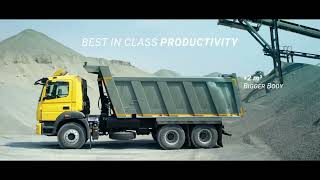 Download lagu All‑New BharatBenz HX Tipper | Built to Move Mountains | 2828C HX, 3532C HX mp3