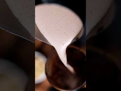 "Warm, creamy, and full of hazelnut goodness—hot chocolate like never before! 🍫☕