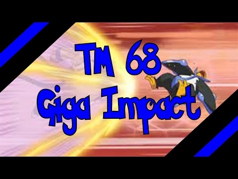 How To Get TM 68 - Giga Impact In Omega Ruby and Alpha Sapphire (Oras)
