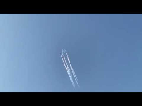  «Վիտյազներ» ավիախումբը օդ բարձրացավ «Էրեբունի» օդանավակայանից