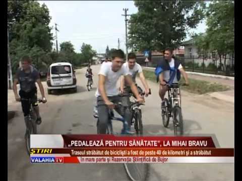 „Pedalează pentru sănătate", la Mihai Bravu