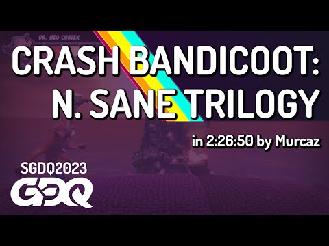Crash Bandicoot: N. Sane Trilogy by Murcaz in 2:26:50 - Summer Games Done Quick 2023