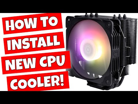 How To Install Aftermarket AMD AM4 CPU Cooler Upgrade Featuring Vetroo V5