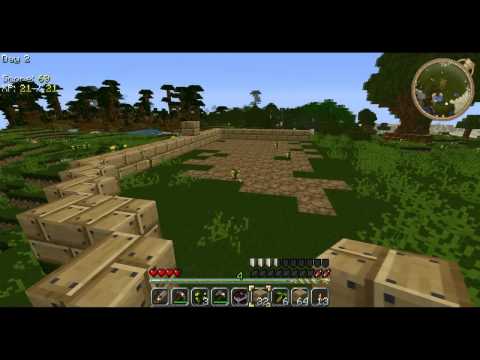 MineCraft YogBox - Building A House! (Episode 3)