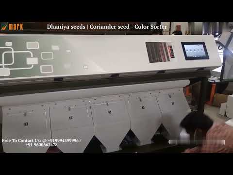 Coriander / Dhaniya Color Sorting Machine